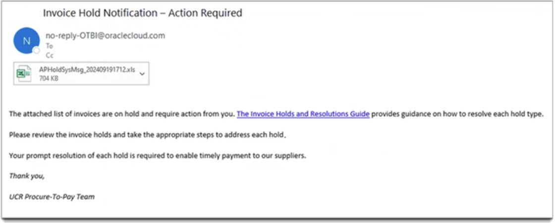 Invoice Hold Notification Image