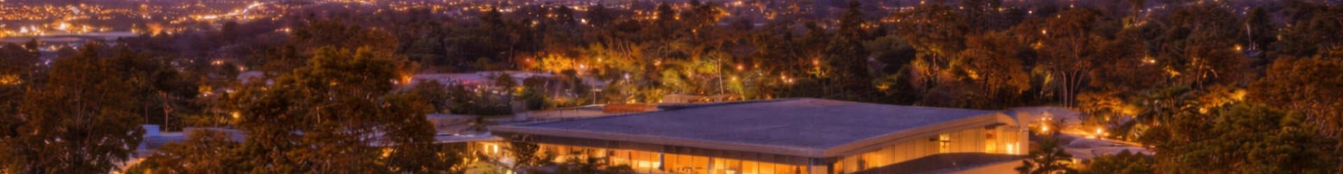 UCR Building at Night Image