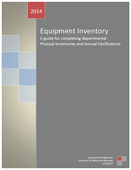 Equipment Inventory Guide